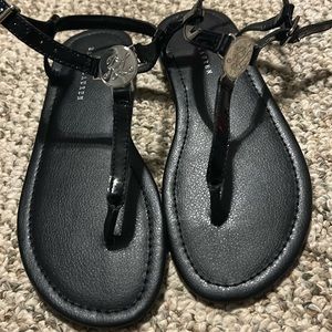Ralph Lauren black sandals size 6